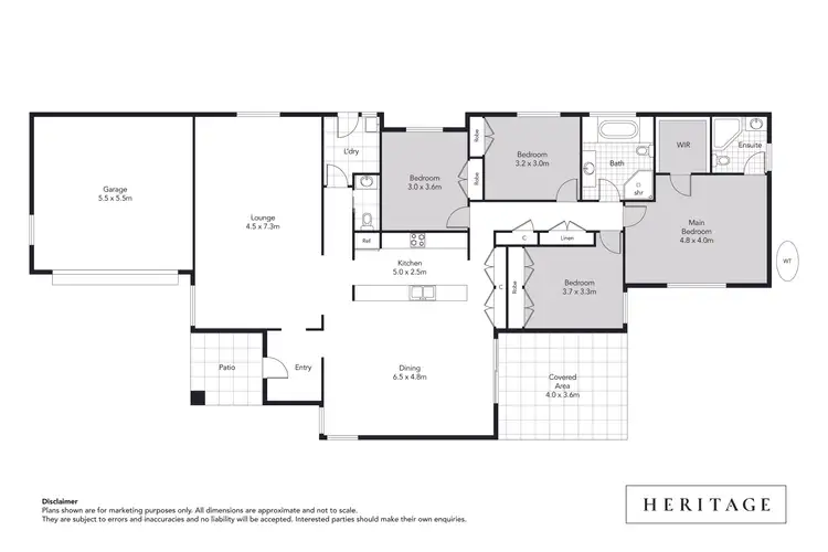 Floorplan of Homely house listing, 45 Wakool Crescent, Woongarrah NSW 2259