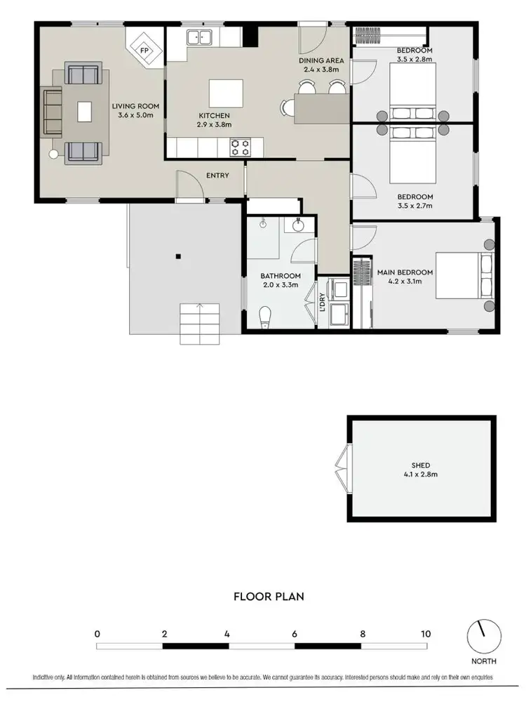 Floorplan of Homely house listing, 15 Landers Circle, Rokeby TAS 7019