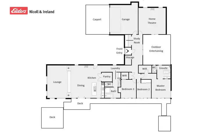 Floorplan of Homely house listing, 238c Eglinton Road, Abercrombie NSW 2795
