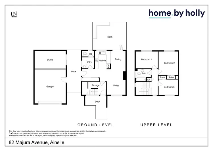Floorplan of Homely house listing, 82 Majura Avenue, Ainslie ACT 2602