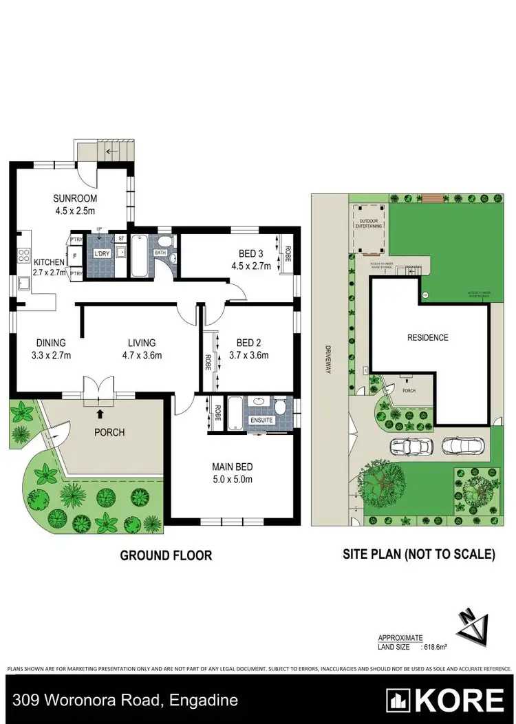 Floorplan of Homely house listing, 309 Woronora Road, Engadine NSW 2233