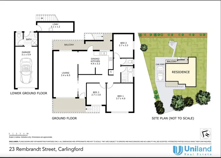 Floorplan of Homely house listing, 23 Rembrandt Street, Carlingford NSW 2118