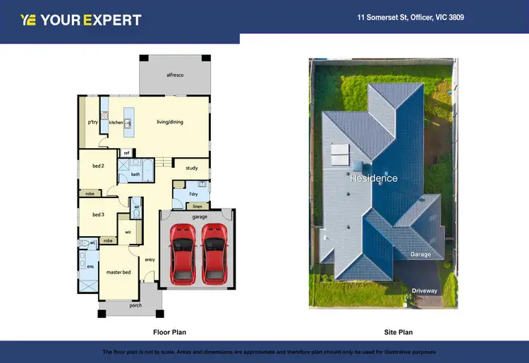 Floorplan of Homely house listing, 11 Somerset Street, Officer VIC 3809