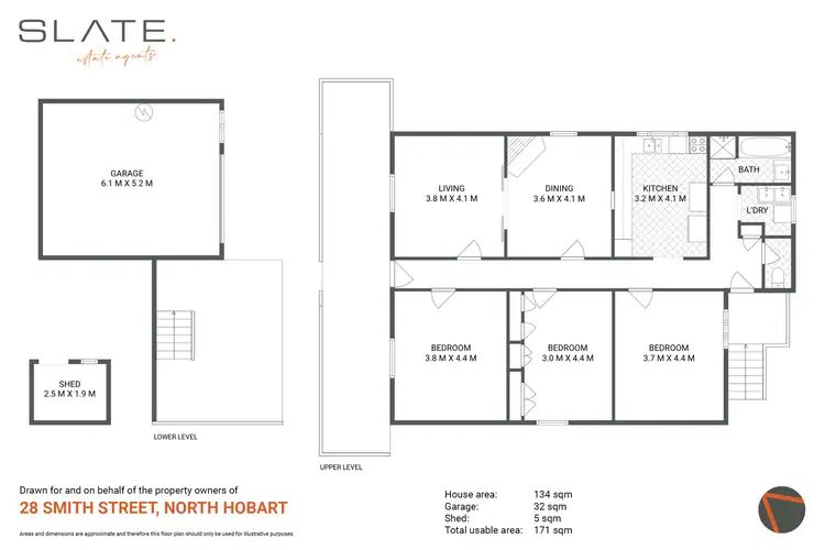 Floorplan of Homely house listing, 28 Smith Street, North Hobart TAS 7000