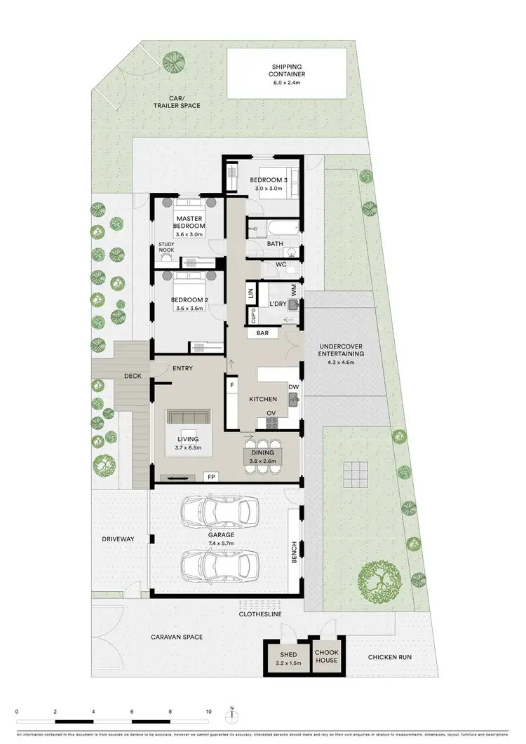 Floorplan of Homely house listing, 11 Patonga Crescent, Grovedale VIC 3216