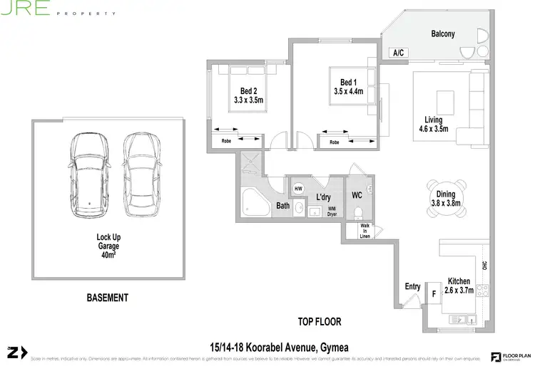 Floorplan of Homely unit listing, 15/14-18 Koorabel Avenue, Gymea NSW 2227