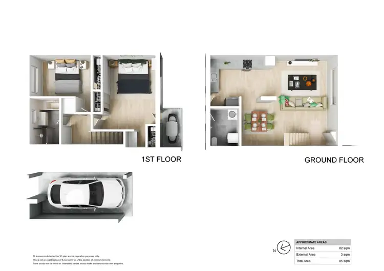 Floorplan of Homely townhouse listing, 25/752 Pacific Highway, Marks Point NSW 2280