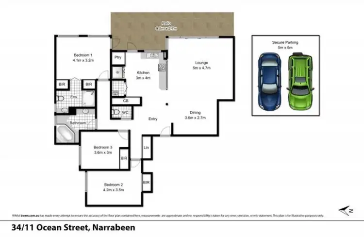 Floorplan of Homely unit listing, 34/11 Ocean Street, Narrabeen NSW 2101