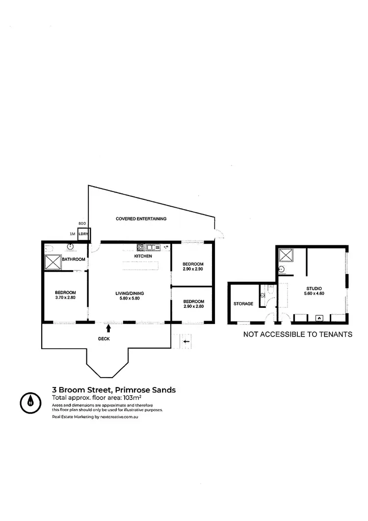 Floorplan of Homely house listing, 3 Broom Street, Primrose Sands TAS 7173