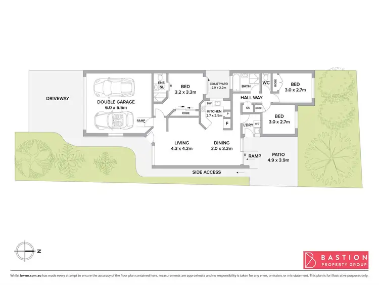 Floorplan of Homely townhouse listing, 37 Bywaters Street, Amaroo ACT 2914