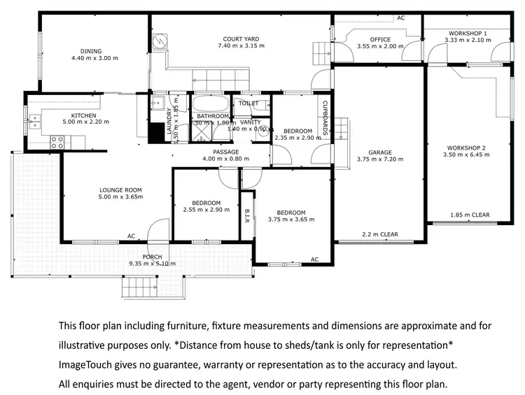 Floorplan of Homely house listing, 28 Crawford Court, Port Lincoln SA 5606