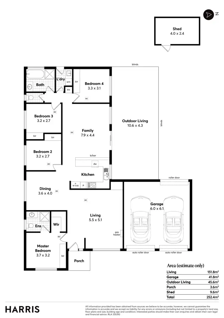 Floorplan of Homely house listing, 10 Mansfield Street, Noarlunga Downs SA 5168