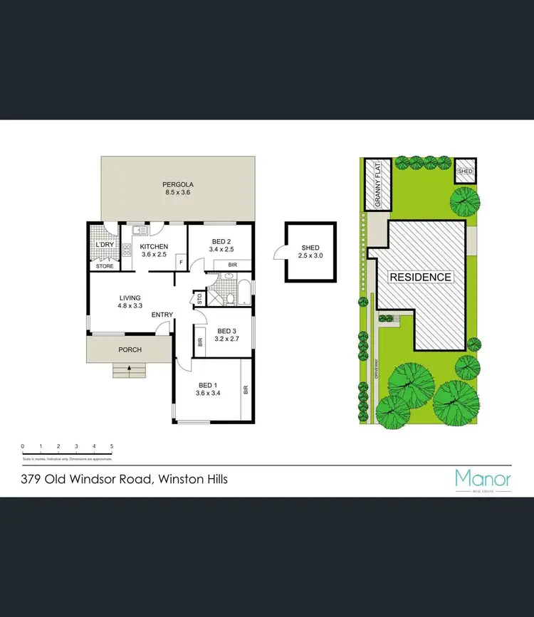 Floorplan of Homely house listing, 379 Old Windsor Road, Winston Hills NSW 2153