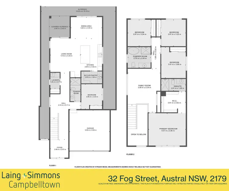 Floorplan of Homely house listing, 32 Fog Street, Austral NSW 2179