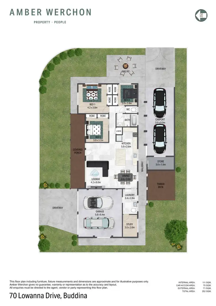 Floorplan of Homely house listing, 70 Lowanna Drive, Buddina QLD 4575