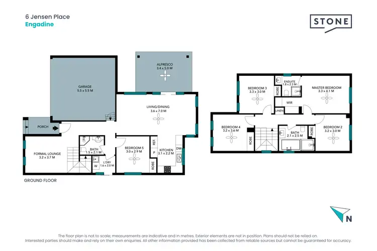 Floorplan of Homely house listing, 6 Jensen Place, Engadine NSW 2233