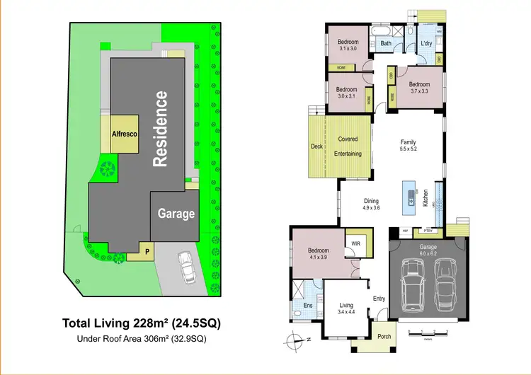 Floorplan of Homely house listing, 1 Todman Street, Drouin VIC 3818