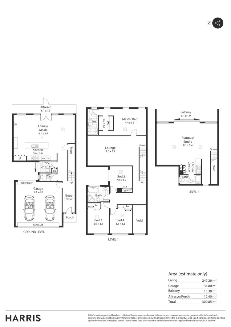 Floorplan of Homely house listing, 35 Santorini Walk, Mawson Lakes SA 5095