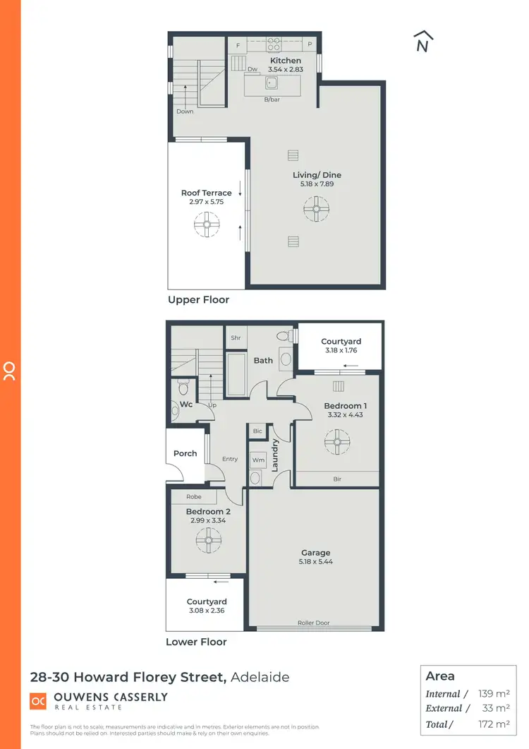 Floorplan of Homely house listing, 28-30 Howard Florey Street, Adelaide SA 5000