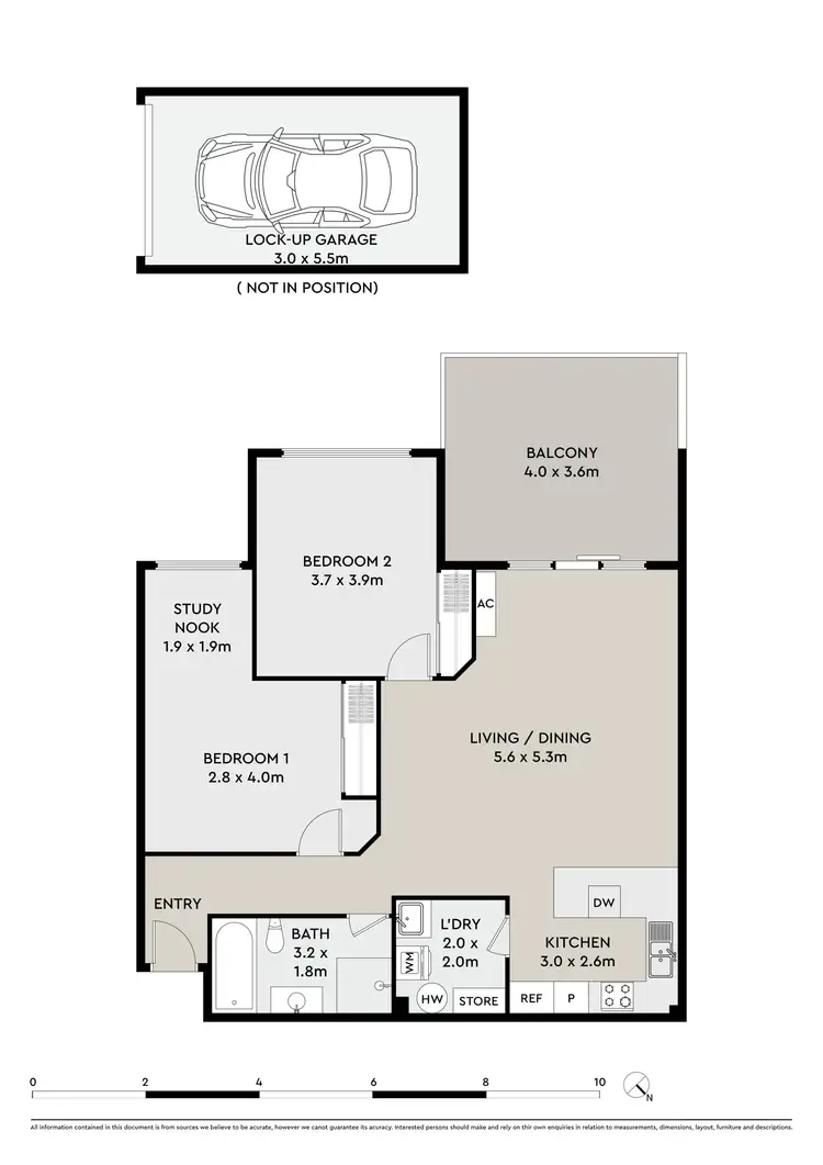 Floorplan of Homely apartment listing, 13/7-9 Railway Parade, Engadine NSW 2233