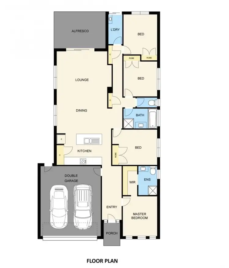 Floorplan of Homely house listing, 65 Gallery Way, Pakenham VIC 3810