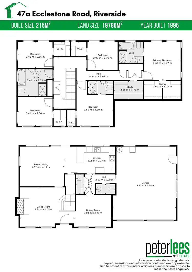 Floorplan of Homely house listing, 47A Ecclestone Road, Riverside TAS 7250