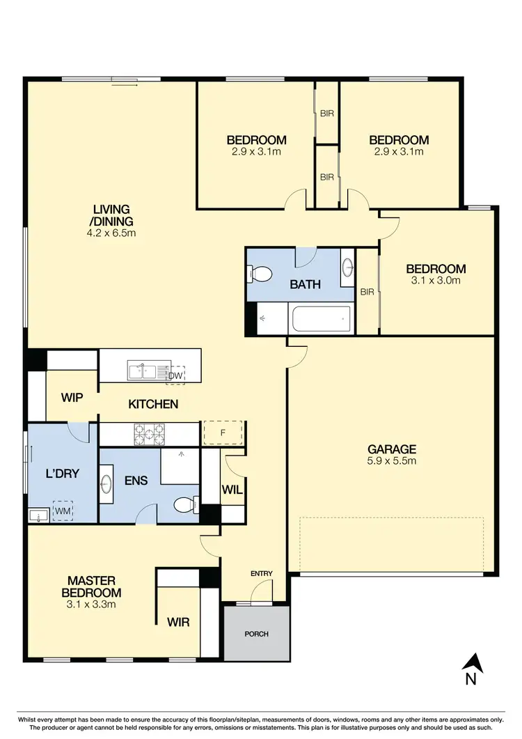 Floorplan of Homely house listing, 15 Allegra Street, Point Cook VIC 3030