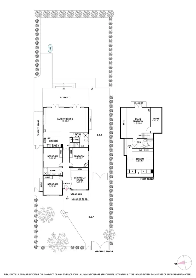 Floorplan of Homely house listing, 39 Charles Street, Glen Iris VIC 3146