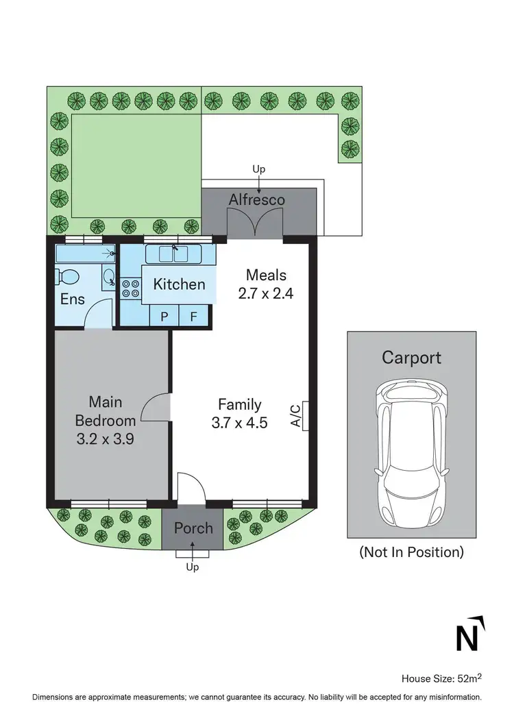 Floorplan of Homely unit listing, 6/1 Pakenham Street, Blackburn VIC 3130