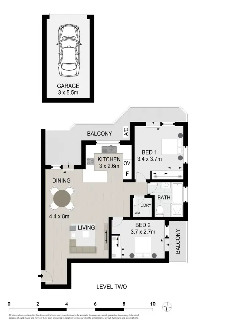 Floorplan of Homely unit listing, 11/11-13 Gladstone Street, North Parramatta NSW 2151