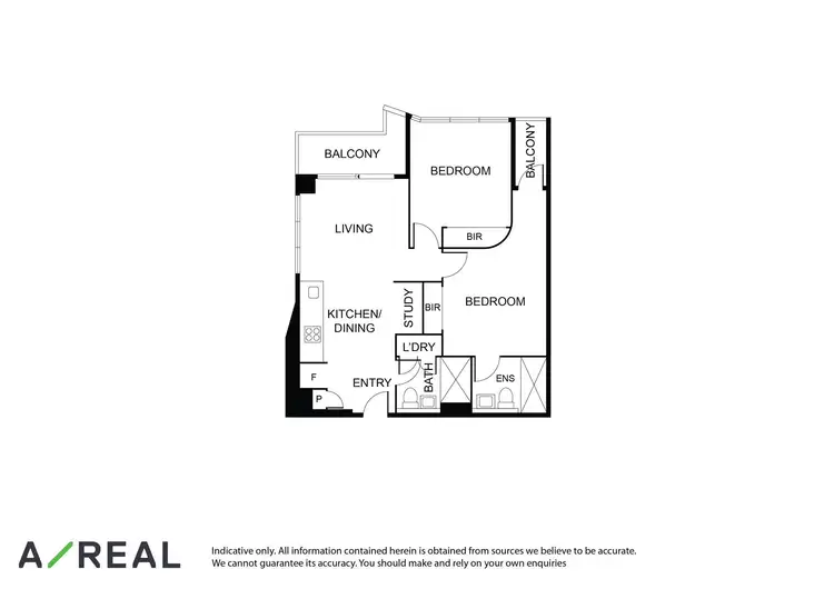 Floorplan of Homely apartment listing, 1415/8 Daly Street, South Yarra VIC 3141