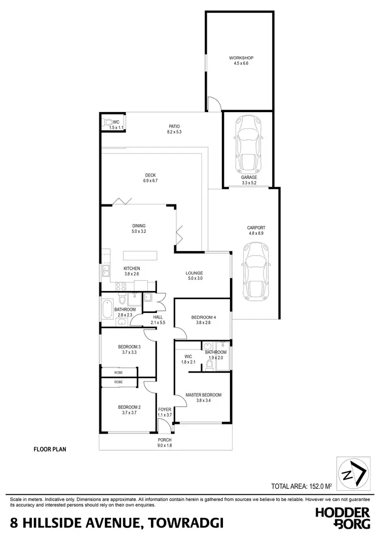 Floorplan of Homely house listing, 8 Hillside Avenue, Towradgi NSW 2518
