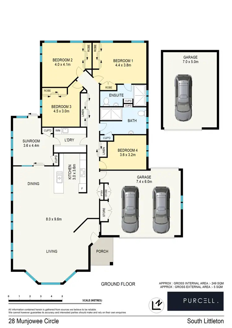 Floorplan of Homely house listing, 28 Munjowee Circle Circle, South Littleton NSW 2790