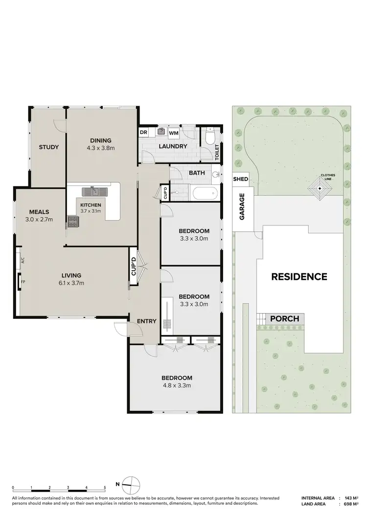 Floorplan of Homely house listing, 55 Bennett Street, Forest Hill VIC 3131