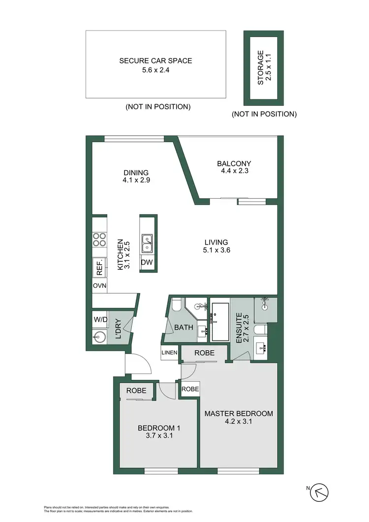 Floorplan of Homely apartment listing, 206/26 Cadigal Avenue, Pyrmont NSW 2009