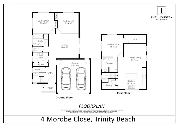Floorplan of Homely house listing, 4 Morobe Close, Trinity Beach QLD 4879