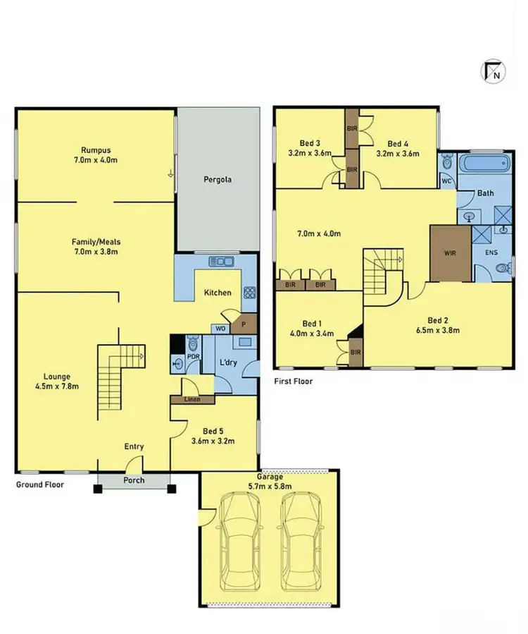 Floorplan of Homely house listing, 49 Tenby Way, Hoppers Crossing VIC 3029