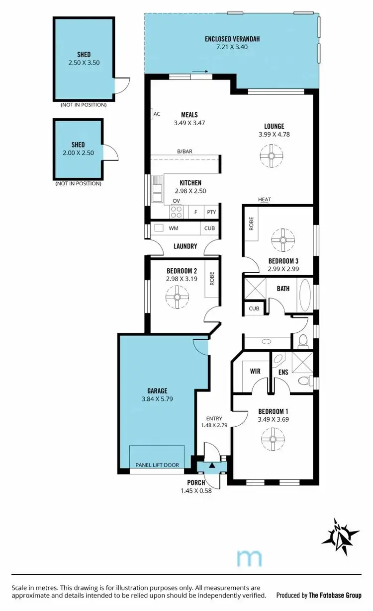 Floorplan of Homely house listing, 14 Nautical Circuit, Seaford Meadows SA 5169