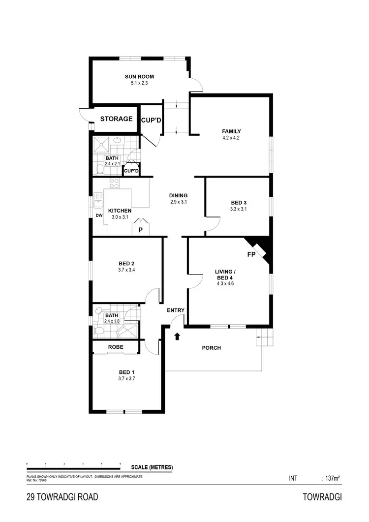 Floorplan of Homely house listing, 29 Towradgi Road, Towradgi NSW 2518