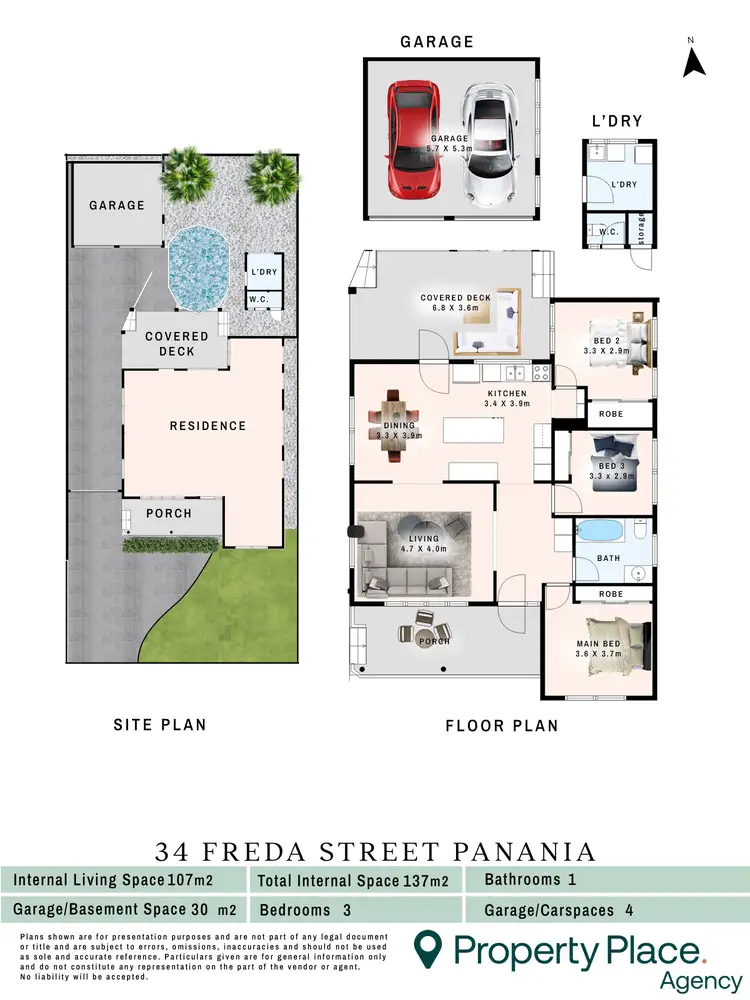Floorplan of Homely house listing, 34 Freda Street, Panania NSW 2213