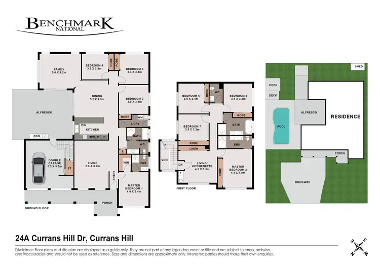 Floorplan of Homely house listing, 24a Currans Hill Drive, Currans Hill NSW 2567