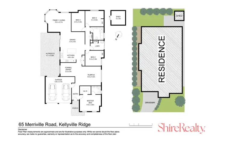 Floorplan of Homely house listing, 65 Merriville Road, Kellyville Ridge NSW 2155