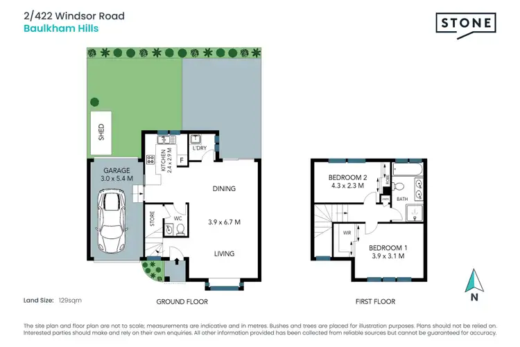 Floorplan of Homely house listing, 2/422 Windsor Road, Baulkham Hills NSW 2153