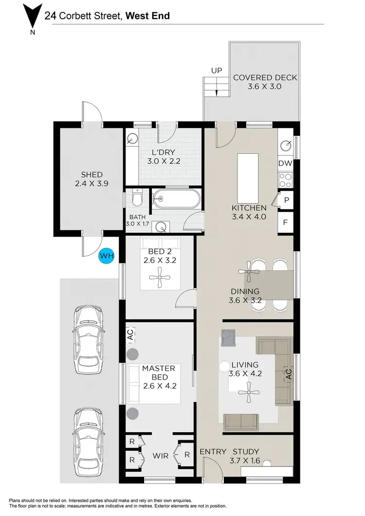 Floorplan of Homely house listing, 24 Corbett Street, West End QLD 4101