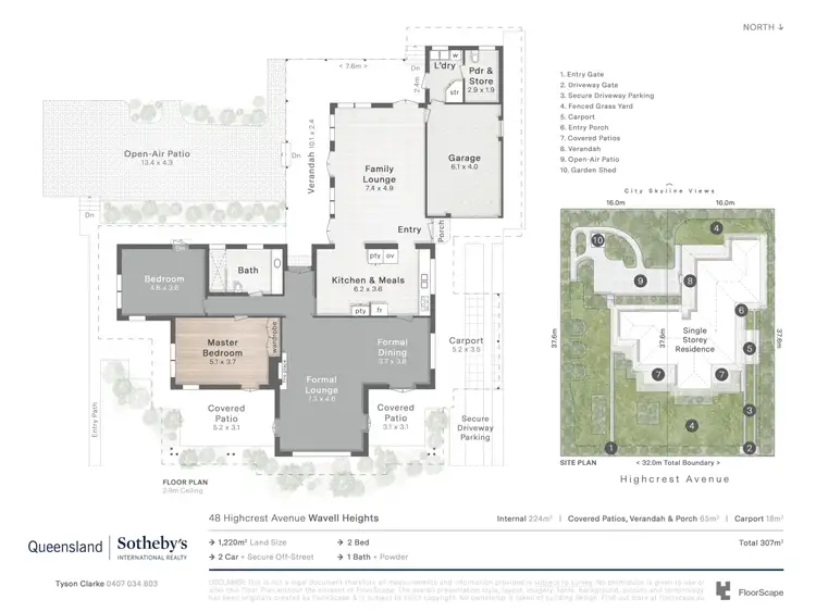 Floorplan of Homely house listing, 48 Highcrest Avenue, Wavell Heights QLD 4012