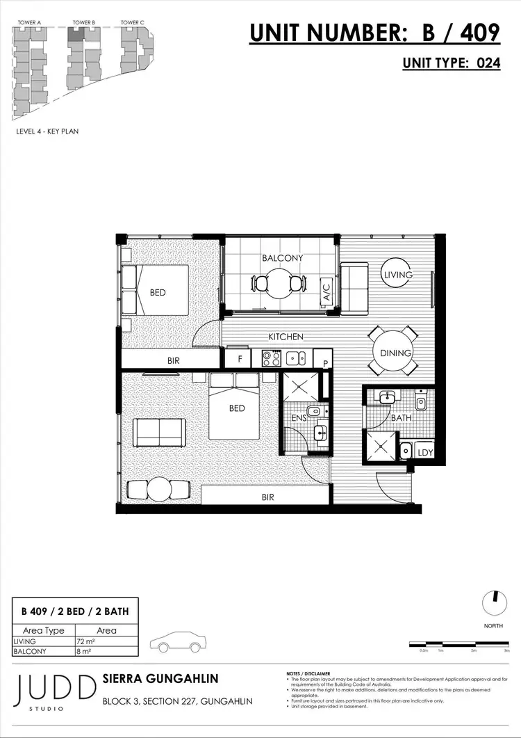 Floorplan of Homely apartment listing, 101/70 Efkarpidis Street, Gungahlin ACT 2912
