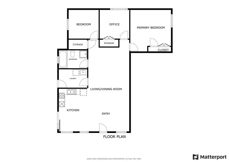 Floorplan of Homely house listing, 44B William Maker Drive, Orange NSW 2800