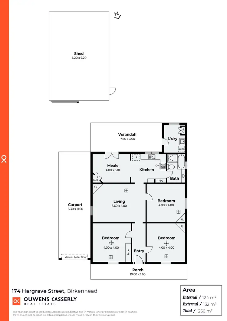 Floorplan of Homely house listing, 174 Hargrave Street, Birkenhead SA 5015