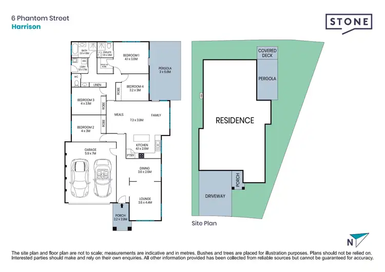 Floorplan of Homely house listing, 6 Phantom Street, Harrison ACT 2914