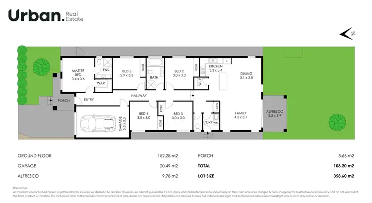 Floorplan of Homely house listing, 19 Parhelion Street, Austral NSW 2179